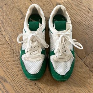 Zara green sneakers size 39